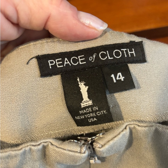 Peace of Cloth khaki pants, flat front - Picture 5 of 7